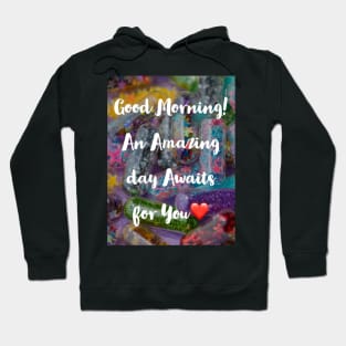 Good Morning for Amazing day Hoodie